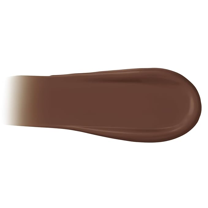 THE FACE SHOP Ink Lasting Liquid Foundation, Full Coverage, 72‑Hour Wear Semi‑Matte Finish, Makeup with Bakuchiol, N710 Espresso, 0.84 Fl. Oz.