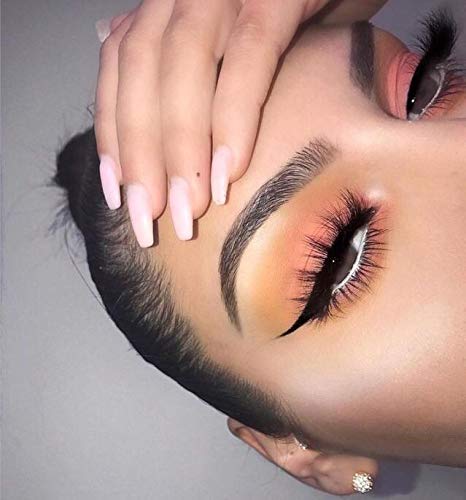 Veleasha Lashes 5D Faux Mink Lashes False Eyelashes Handmade Strip Lashes Wispy Fluffy Fake Lashes Spiky Eyelashes 7 Pairs Luxurious Volume Fake Eyelashes Pack (5D14)