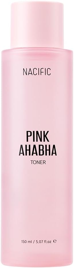 NACIFIC Pink AHA BHA Toner Watermelon extract, Glow, Moisturizing, Hyaluronic Acid 150ml, 5.07fl.oz