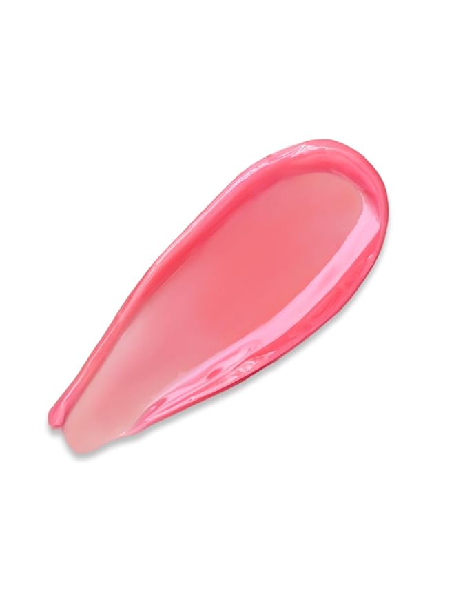 Winky Lux Peach Whisper Barely There Sheer Tinted Lip Oil - Hydrating Lip Gloss Tint, Peachy Pink Glossy Lip Balm, Juicy Non Sticky Long Lasting Formula, Infused with Jojoba Oil & Soft Vanilla Scent