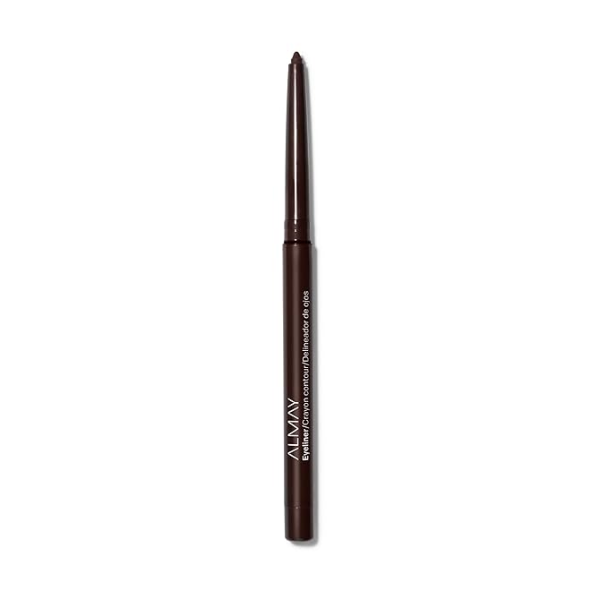 Almay All-Day Eyeliner Pencil, Hypoallergenic, Cruelty-Free, Smudge-Proof, Ophthalmologist Tested, Long Wearing and Water Resistant, 209 Black Raisin, 0.01 oz (Pack of 2)