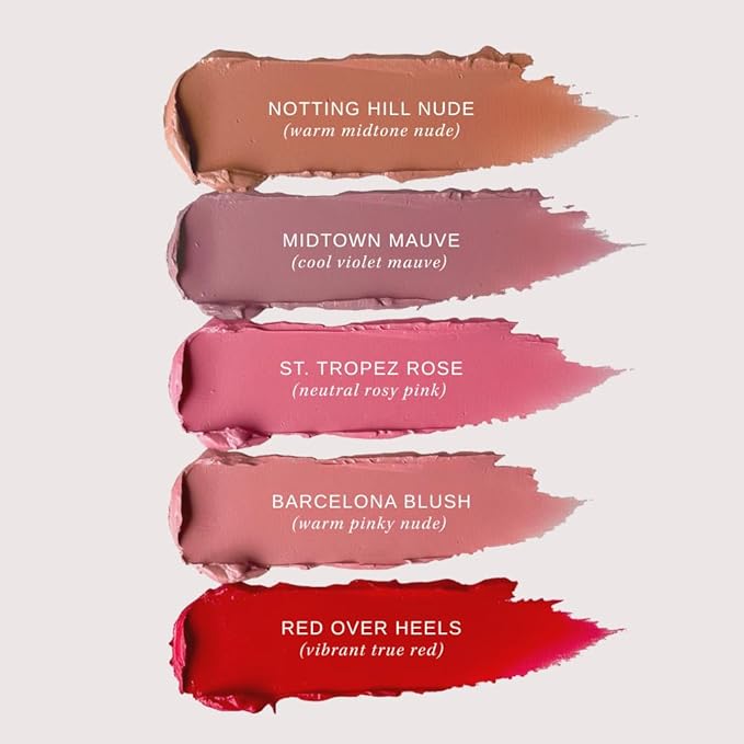 Wander Beauty Lipsetter Dual Cream Lipstick + Lip Liner - St. Tropez Rosé - Ultra-Smooth, Hydrating Lipstick and Lip Liner with a Soft Matte Finish - Made with Squalane & Peptides (1 Count)