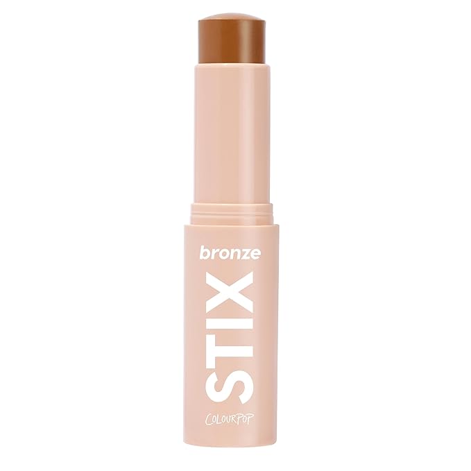 ColourPop Cream Bronzer Stick - Blendable Cream Contour & Glowy Summer Makeup with a Natural, Matte Finish - Buildable Formula for Shimmer-Free, Sun-Kissed Warmth - Rincon Point (0.28 oz)