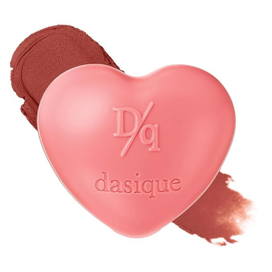 dasique Souffle Color Pot #07 Burnt Sienna – Makeup Blush, Buildable Silky-Smooth Texture, Build-In Mini Brush, Multi-Use For Cheek and Lip