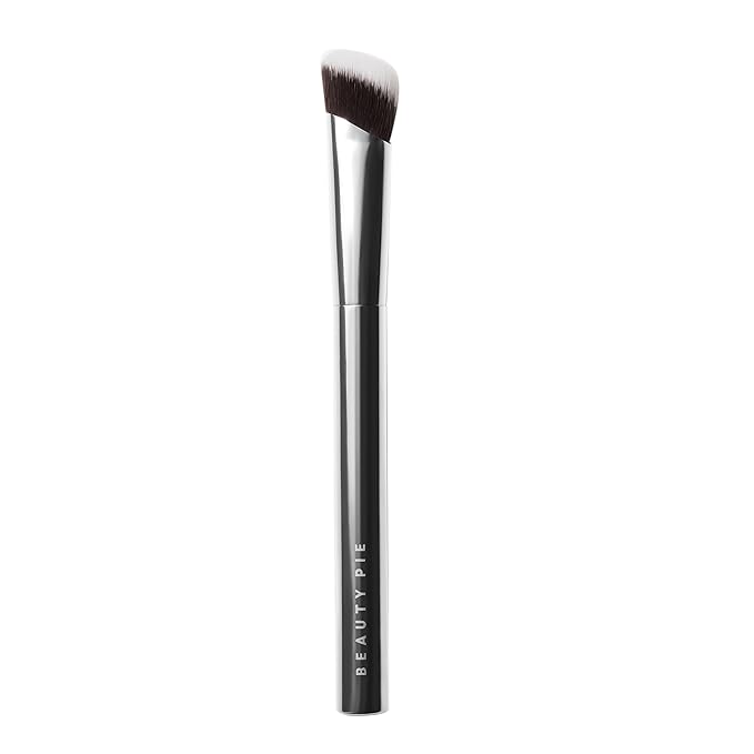 Beauty Pie Pro Angled Concealer Brush, Contour, perfect and cover with the ultimate angled concealer brush, From one of the world's leading labs, Professional luxury quality, Vegan.