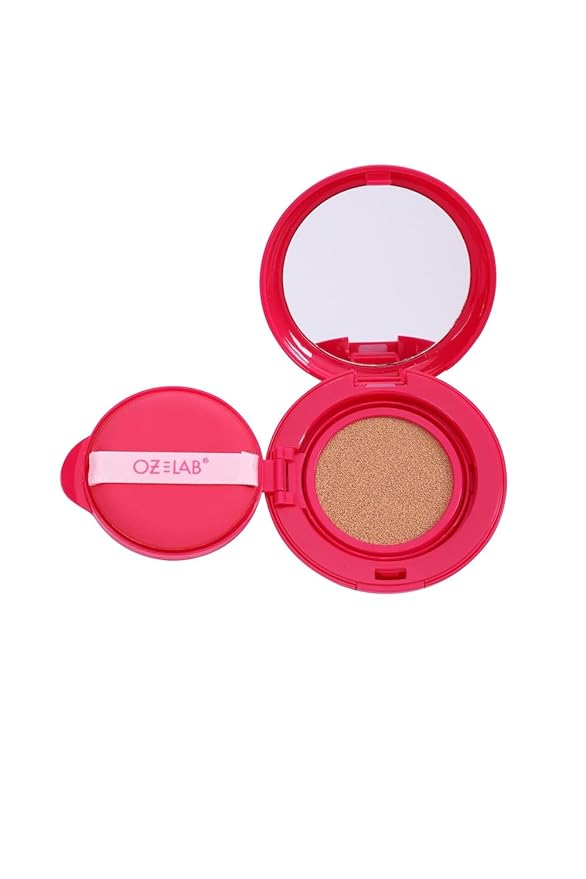 Beauty Pillow Pod Cushion Foundation Ivory – Natural Matte Finish, Buildable Coverage, Paraben-Free, Portable Compact with Mirror and Puff,0.42 OZ /12G,pack of 1