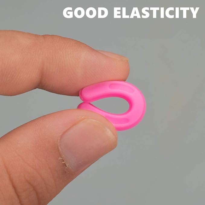 Stainless Steel Eyelash Curler with Comb and Eyelash Brush Fit Suitable for Any Eye Shapes and Sizes, with 5 Silicone Refill Pads (Hazy Pink Set)