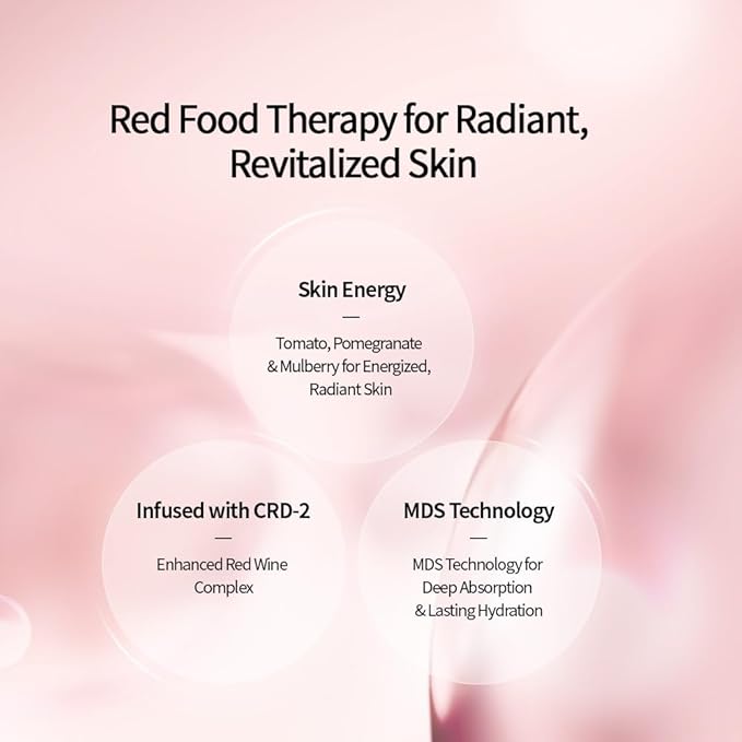 CHARMZONE DeAge Red Addition Classic Skin Care Set (New Version) β 3-Piece Anti-Aging Kit with Toner, Emulsion & Cream β Red Wine, Pomegranate & Tomato for Hydration, Firming & Radiance