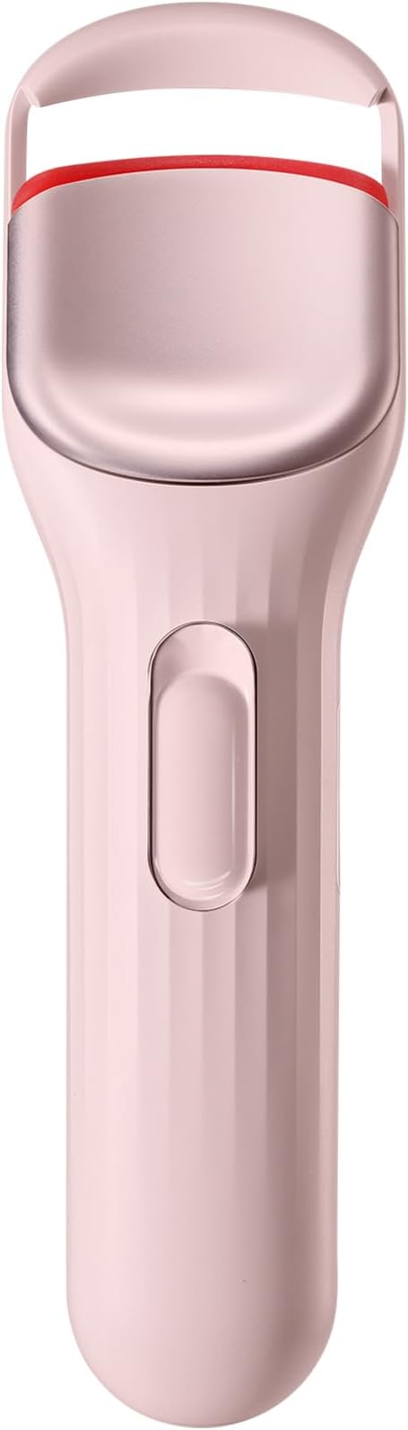 Heated Eyelash Curler Professional - Eye Lashes Curler with Innovative Heating Silicone, Electric Eyelashes Curler with 600mAh Rechargeable Battery EC4001 (Pink)