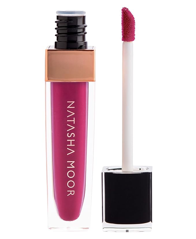 NATASHA MOOR: Molten Matte Liquid Lipstick - Long-Lasting, Hydrating, Matte Finish with Moisturizing Vitamin E - Waterproof, Kiss-Proof, Cruelty-Free - 12-Hour Stay Power - ALTER EGO