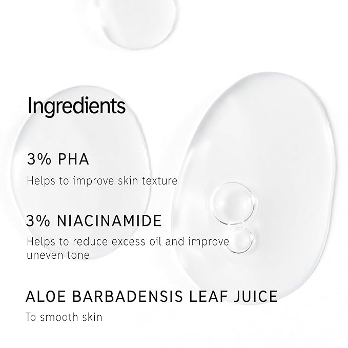 The Inkey List PHA Toner 100ml, Locks in Moisture, Improves Skin Texture, Fragrance Free, Suitable for All Skin Types