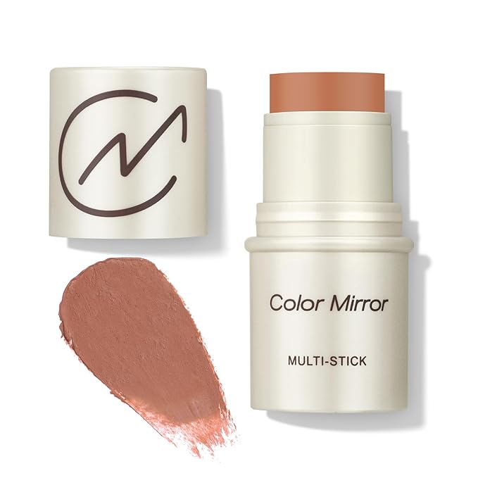 Multi-Use Makeup Stick - Blush, Lipstick, Eyeshadow & Highlighter For All Skin, Buildable Color, Long-Lasting, Lightweight, Natural Soft Finish(15 Champagne Matte), 0.158 oz