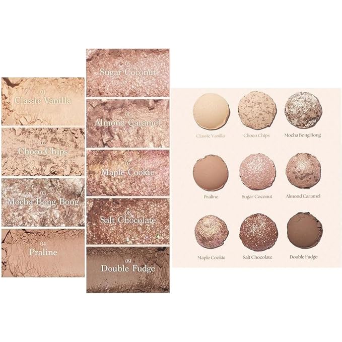 Eyeshadow Eye Shadow Palette Makeup,Matte Naked, Ultra-Blendable, Naturing-Looking, Long Lasting, Neutral Nudes EyeShadow (light Brown)