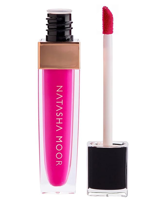 NATASHA MOOR: Molten Matte Liquid Lipstick - Long-Lasting, Hydrating, Matte Finish with Moisturizing Vitamin E - Waterproof, Kiss-Proof, Cruelty-Free - 12-Hour Stay Power - UNSTOPPABLE