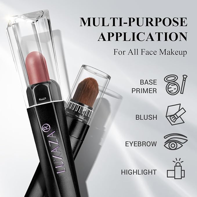 10PCS Neutral Eyeshadow Stick Makeup Set, Matte Cream Eye Shadow Eyeliner Brightener Pencil Crayon - I1 Cashmere Blush