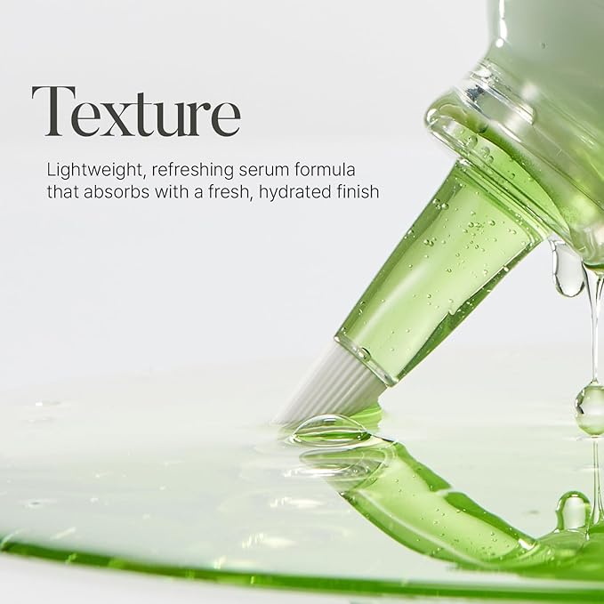 shaishaishai ALOE PDRN Cooling Repair Ampoule, 10% Vegan Collagen, 10 Types Hyaluronic Acid, Cooling Hydration & Soothing, Glow Serum, Korean Skincare, 1.69 Fl Oz