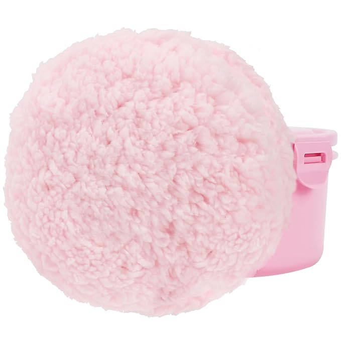 WSYUB Powder Puff, 6" Body Powder Puff, Powder Puff for Body, Body Powder Puffs and Container, Fluffy Soft Large,Pink