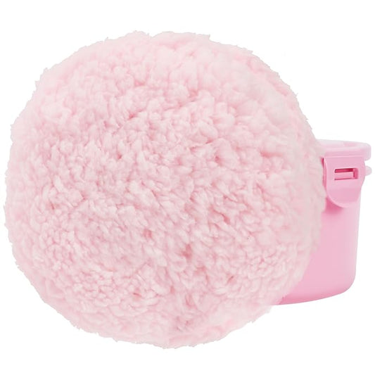 WSYUB Powder Puff, 6" Body Powder Puff, Powder Puff for Body, Body Powder Puffs and Container, Fluffy Soft Large,Pink