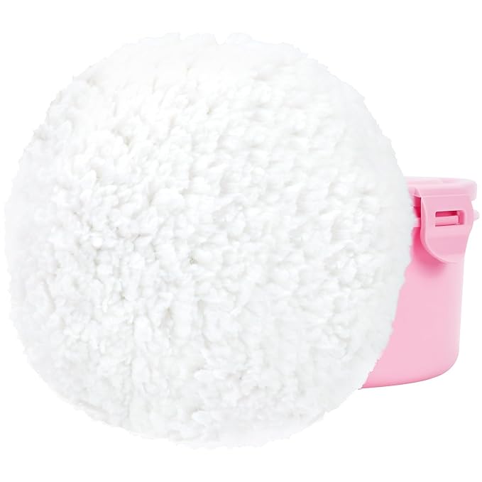 WSYUB Powder Puff, 6 Inch Body Powder Puff, Extra-Large Powder Puff,Soft Powder Puffs for Body Powder,White