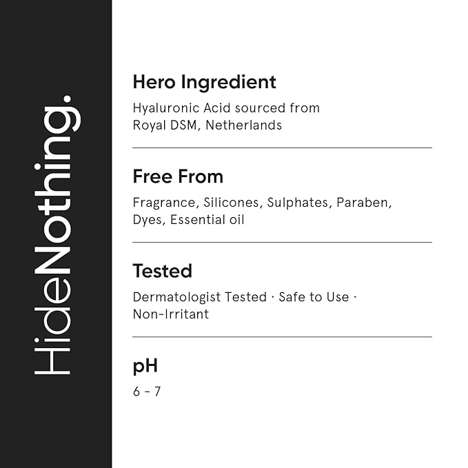 Minimalist 2% Hyaluronic Acid Serum for Face for Intense Hydration, Glow & Lesser Fine Lines | Helps with Skin Dryness & Elasticity | For Women & Men | For all Skin Types | 1 Fl Oz / 30 ml