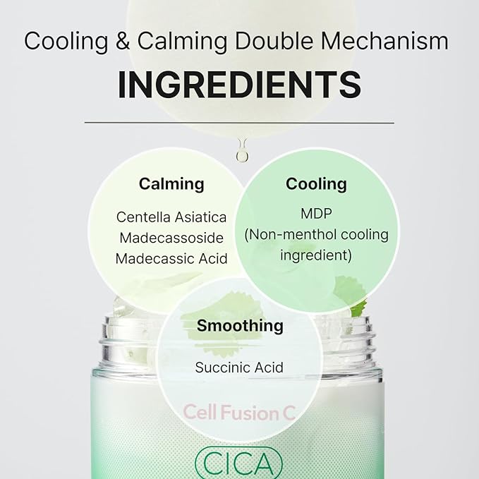 Cell Fusion C Post Alpha CICA Cooling Toner Pad, Redness Relieving & Cooling Korean Toner Pads, Centella Asiatica and Madecassoside, 70 Pads / 6.08 fl.oz.