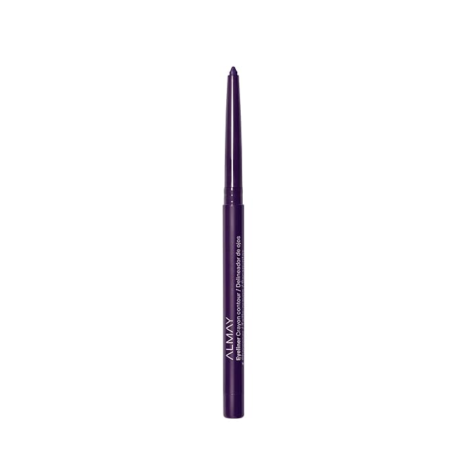 Almay All-Day Eyeliner Pencil, Hypoallergenic, Cruelty-Free, Smudge-Proof, Ophthalmologist Tested, Long Wearing and Water Resistant, Black Amethyst, 0.01 oz