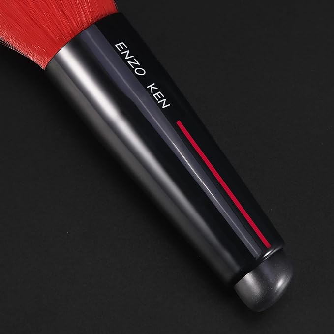 Kabuki Powder Foundation Brush, Powder Contour and Bronzer Brush, Portable Travel Kabuki Foundation Brushes, Foundation Brush for Liquid Blush, Angled Concealer Brush, Cream Blending Brush