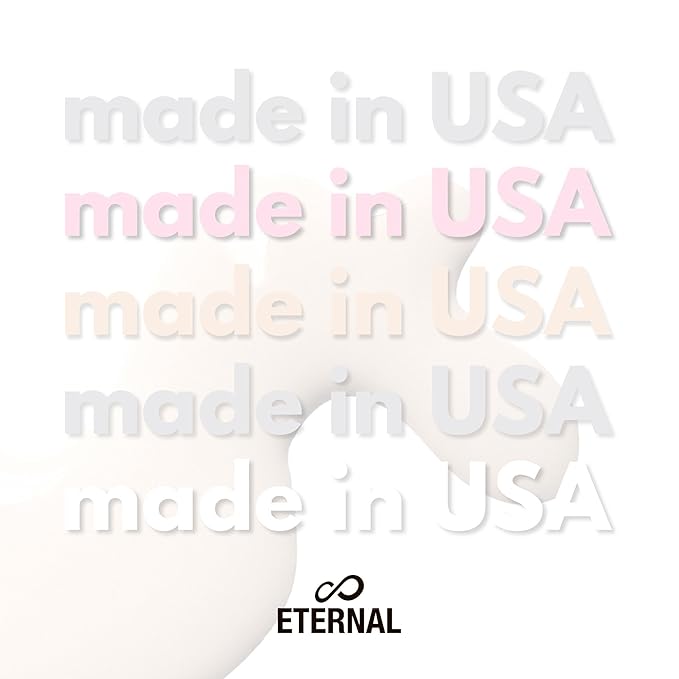 Eternal White Nail Polish Set for Women (OH LA LA) - Clear Nail Polish Set for Girls - Lasting & Quick Dry Light Non Toxic Nail Polish Kit for Home DIY Mani Pedi - Made in USA, 13.5mL (Set of 5)