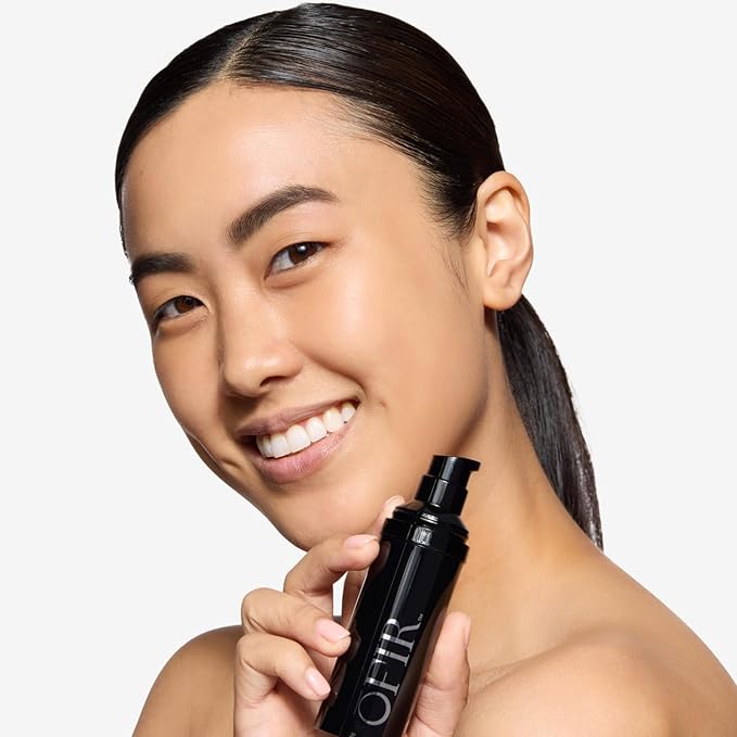 OFIR Sheer Skin Hydrating Tinted Moisturizer for Face | Lightweight Face Tint Makeup | Breathable Vegan Skincare Routine | Sheer Coverage Makeup Formula | Quinoa - Light 1 FL OZ