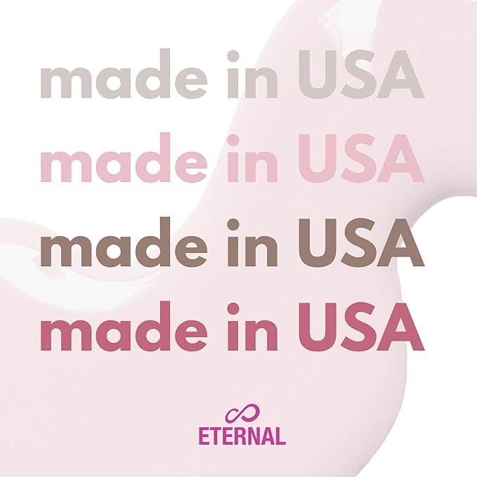 Eternal Nude Nail Polish Set for Women (NUDE ROSE GOLD) - Brown Nail Polish Set for Girls | Lasting & Quick Dry Fingernail Polish Kit for Home DIY Manicure & Pedicure | Made in USA, 13.5mL (Set of 4)