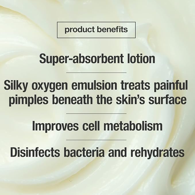 CONTROL CORRECTIVE SKIN CARE SYSTEMS O2 Med, 1.7 oz - Oxygen Emulsion & Hydrogen Peroxide, Moisturizing, Evens Complexion, Restore Youthful Skin, Reduces Breakouts