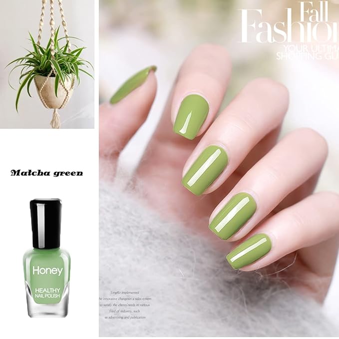 Non Toxic, Easy Peel Off Fast Dry Nail Polish Set for Pack, Eco Friendly and Organic Water Based Nail Polish for Women and Teens(10 Bottles)