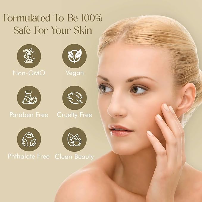 24K Gold & Collagen Serum - Anti-Aging, Skin Firming, Deep Moisturizing, Radiant Skin - Dermatologist Tested, Clean Beauty, Cruelty-Free Korean Skin Care for All Skin Types - 2 fl. oz