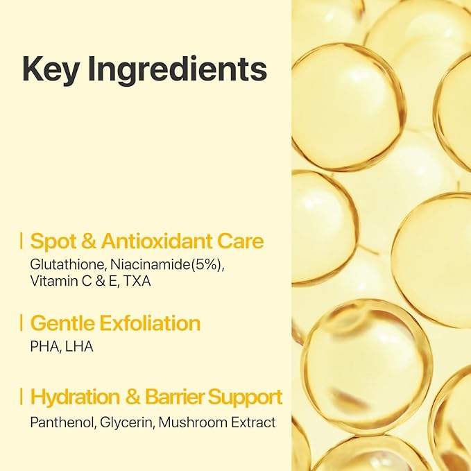 numbuzin No.5 Toner Pads | Vitamin-Niacinamide Concentrated Pad | Double-Sided | Glutathione, Niacinamide, PHA & LHA | Exfoliation, Hyperpigmentation Care | 70 Pads/180 ml