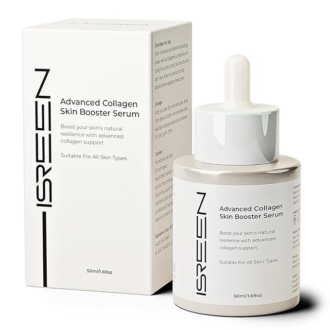 Advanced Collagen Serum Korean for Skin Booster | Dermatologist Tested with Hyaluronic Acid, Niacinamide & Ginseng |Korean Serum for Face Anti Aging Elasticity & Radiance for All Skin | 50ml