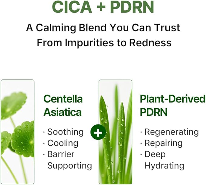 NACIFIC CICA PDRN First Toner 5.07 fl oz 150ml – Centella Asiatica & PDRN for Sensitive Skin, Cooling Spot Toner, Balancing & Soothing Korean Skincare