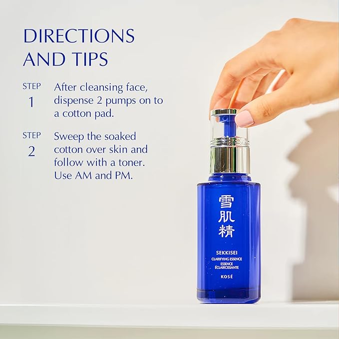 SEKKISEI :: Clarifying Essence, Daily Exfoliating Serum, 2.5 Ounce