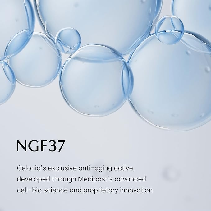 CELONIA Signature Bio Facial Sheet Mask, Stem Cell Deep Hydrating Face Mask, Anti Aging Treatment For Healthy Glowing Skin, Minimize Pores, Reduce Fine Line, Boost elasticity, Correct Redness 5PC