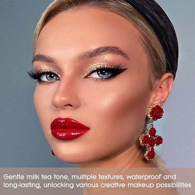 20 Colors Nude Pink Gold Brown Basics Eyeshadow Palette,Matte Nude Neutral Naked Eye Shadow Makeup,Long Lasting Waterproof,Great for Travel Gift Kit