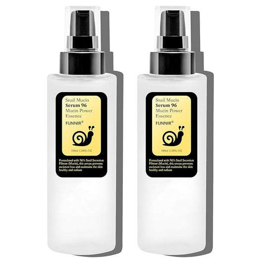 Snail Mucin Serum 96% 200ml, Hydrating Serum for Face with Snail Secretion Filtrate for Dull Skin, Skin care products for All Skin Types