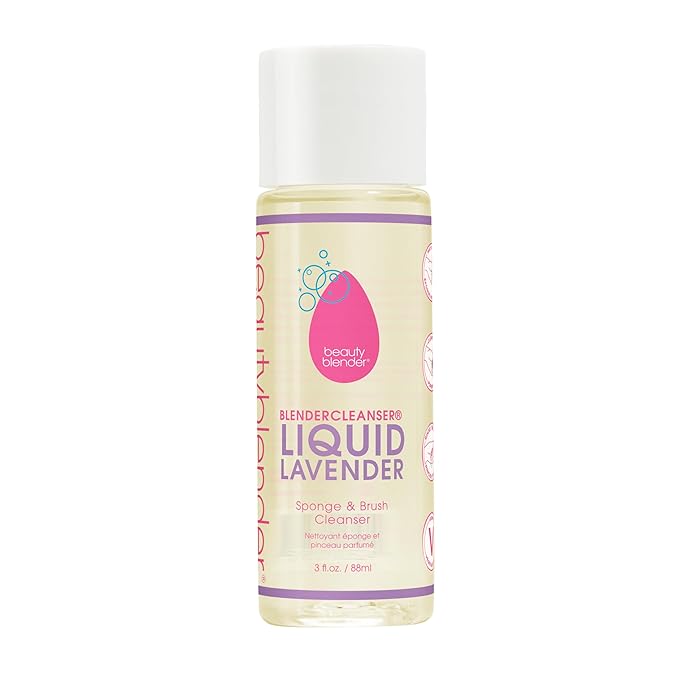 beautyblender® | Blendercleanser® Tool Wash | Lavender Purifying Liquid Soap | Hand, Sponge, Brush, Makeup Tool Cleanser | Lavender-Scented, Vegan, Paraben-Free, Sulfate-Free, 5 oz