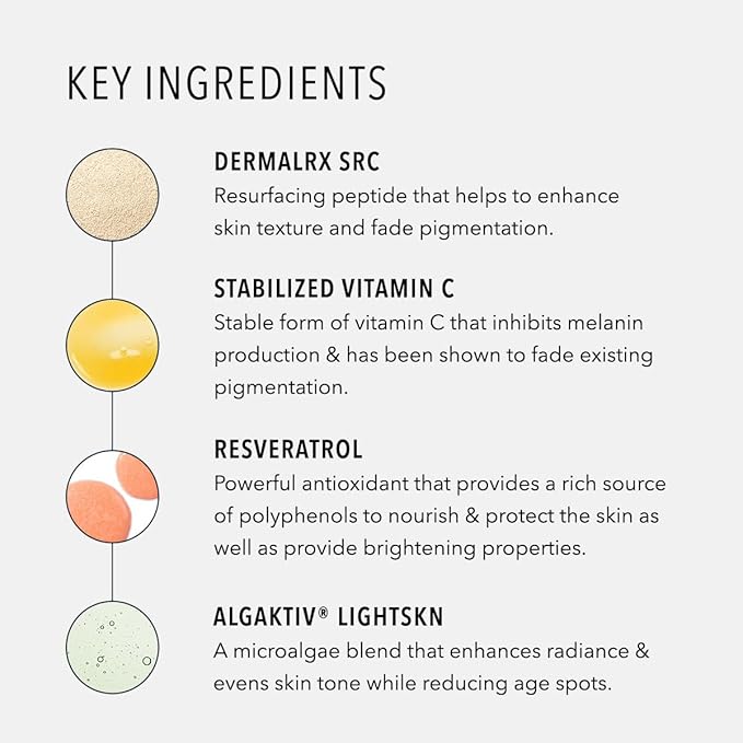 HydroPeptide LumaPro-C Face Serum, Peptide & Pigment Complexion Corrector, Nourish Skin, 1 Ounce