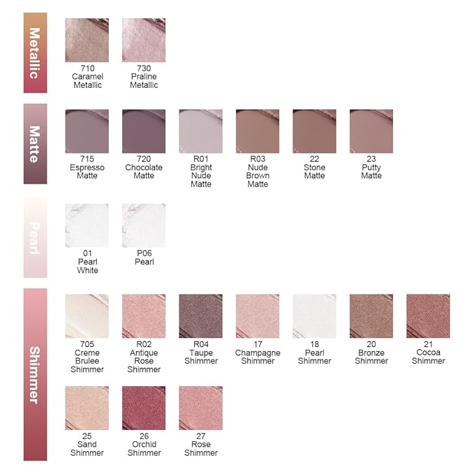 Kaely Single Cream Eyeshadow Pot, Bright Nude Matte Eye Shadow for Older Women High Pigmented Waterproof, Natural Eyeshadow Palette Makeup Brightener, sombras en crema para ojos, Blendable, R01