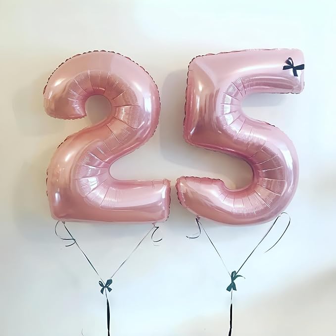 40'' Pink Number 9 Balloon, Self Inflating Foil Light Pink Number Balloons Set 0-9, Pastel Pink Digital 9 Helium Balloon for Girls 9th Birthday Party Decorations Anniversary Supplies