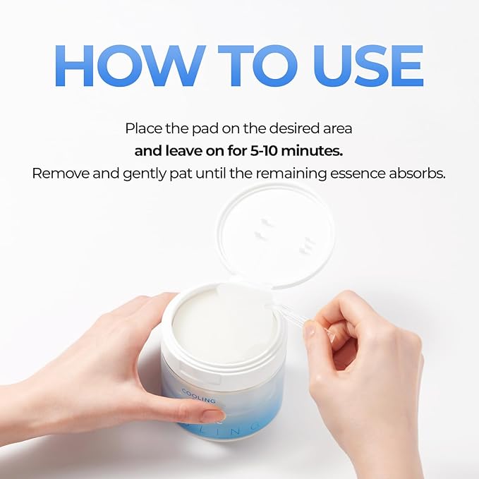 Cell Fusion C Post Alpha Cooling Pad – Hydrating & Cooling Korean Toner Pads | Panthenol & Glacier Water | Hydrating, Depuffing, Pore-Minimizing | 70 Pads / 6.08 fl.oz.