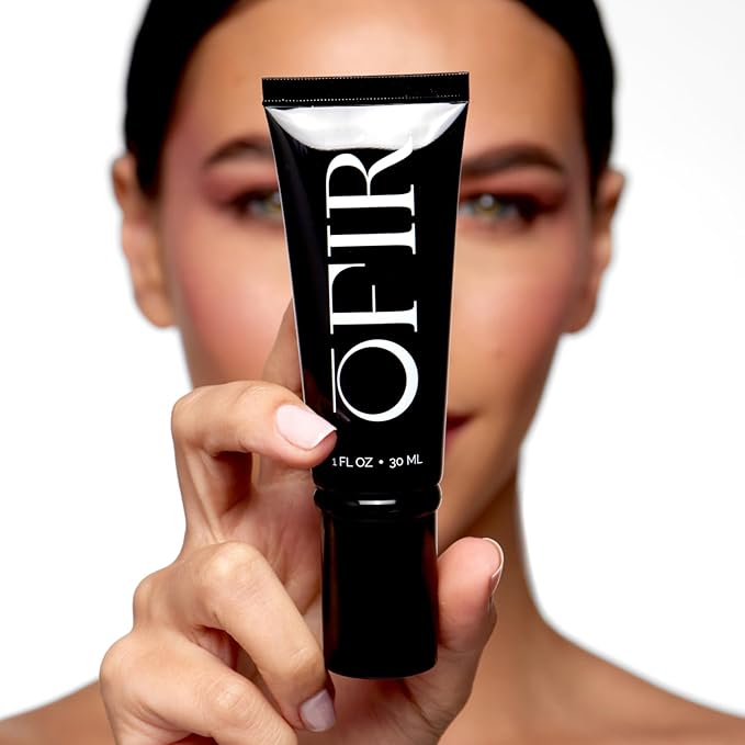 OFIR Skin Prep Dewy Primer Serum | Hybrid Makeup Skincare for Radiant Skin Prep | Wrinkle Reducing Hydrating Face Primer | Vegan, Cruelty-Free, Talc-Free Formula | Glow Finish | 1 FL OZ Tube