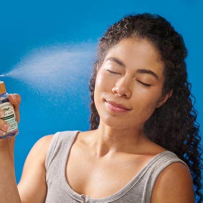 Humphreys Witch Hazel Clarifying Toner Mist Spray | Wild Harvested Witch Hazel | USDA Organic| Travel Size 3.3 Fl Oz | Fragrance Free | Clears Pores & Removes Oil