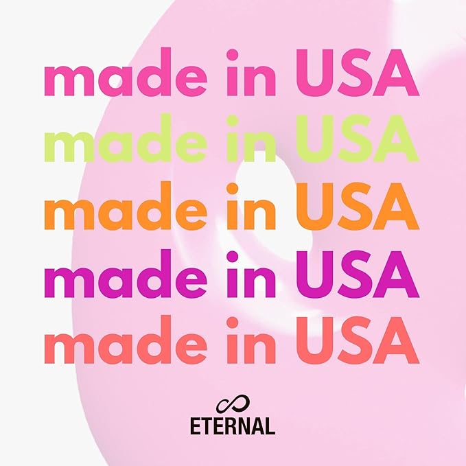 Eternal Neon Nail Polish Set for Women (GIRLS JUST WANNA HAVE NEONS) - Nail Polish Set for Girls - Lasting & Quick Dry Fingernail Polish Kit for Home DIY Mani Pedi - Made in USA, 13.5mL (Set of 5)