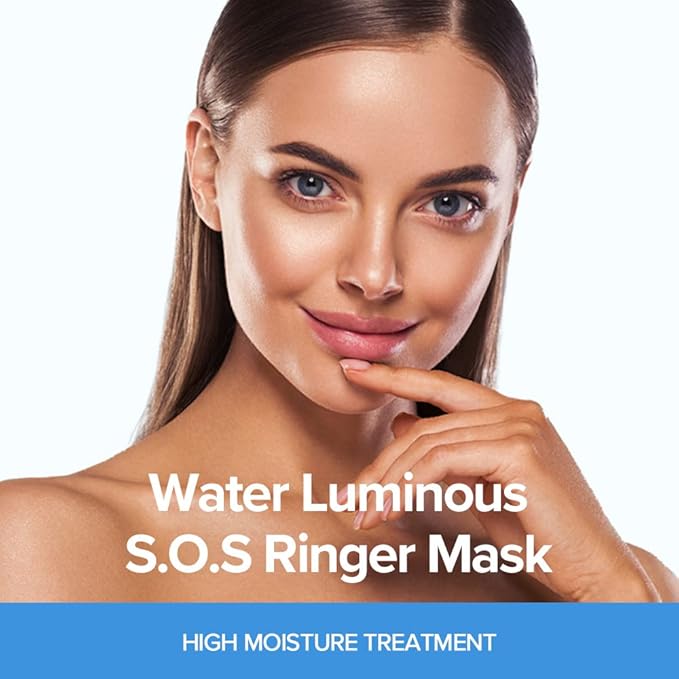 JMsolution Face Mask Bundle 20EA - Water Luminous S.O.S Ringer Mask Bird Nest Mask