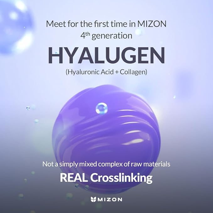 MIZON Hyalugen Le Lift Serum with Hyaluronic Acid and Marine Collagen for Fine Lines Total Face Care Youthful Skin Refreshing Lifting Korean Skincare (1.01 oz)